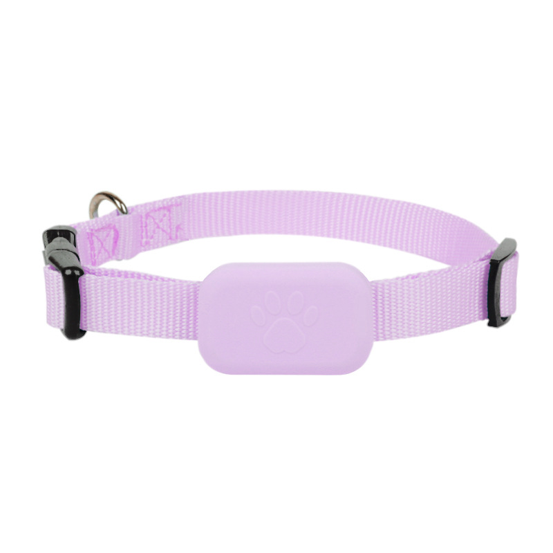 SynapTech Trace pet collar in Blush